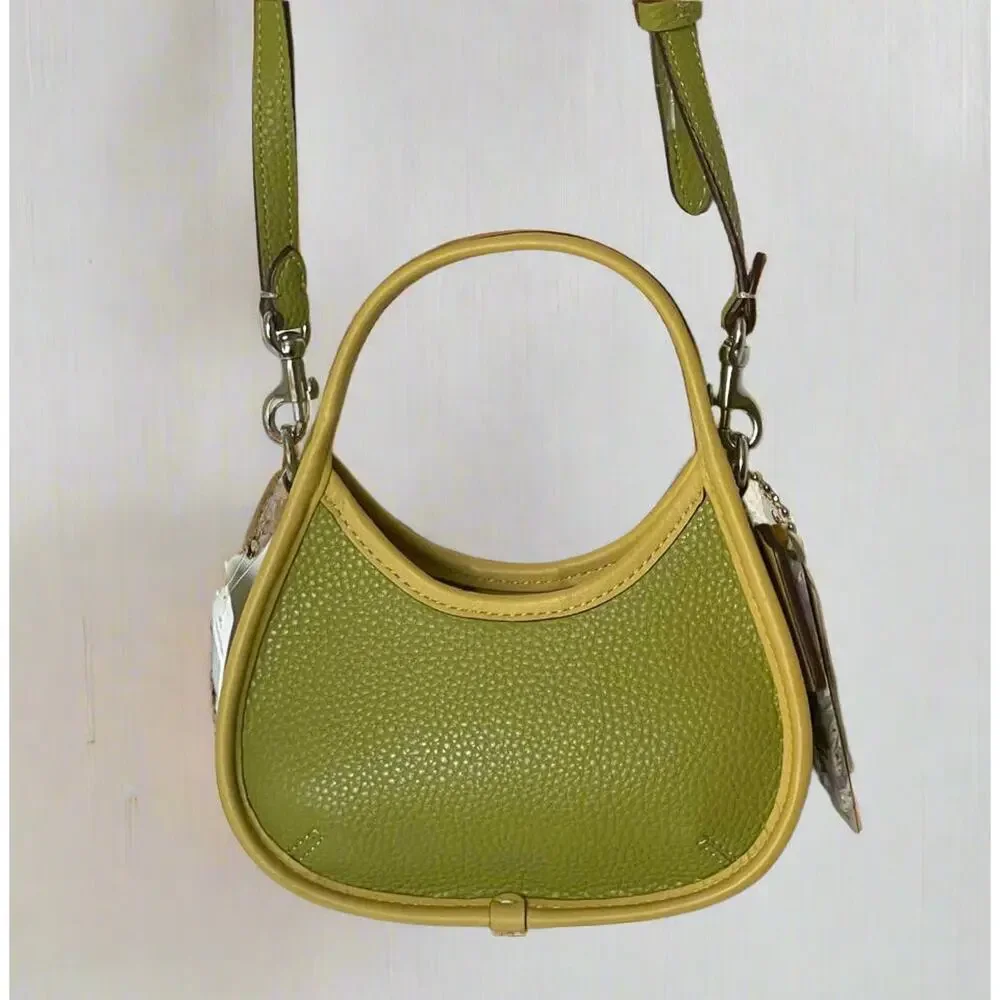 Coach Coachtopia Mini Ergo Bag CO662 Lime Sunflower Leather